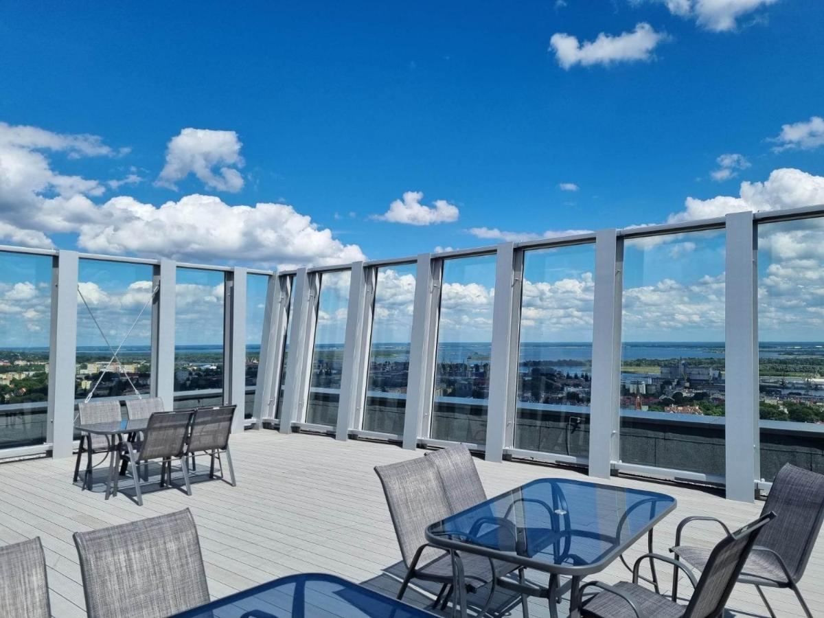 Jbhotels Apartament Premium Hanza Tower ชเตชชิน ภายนอก รูปภาพ