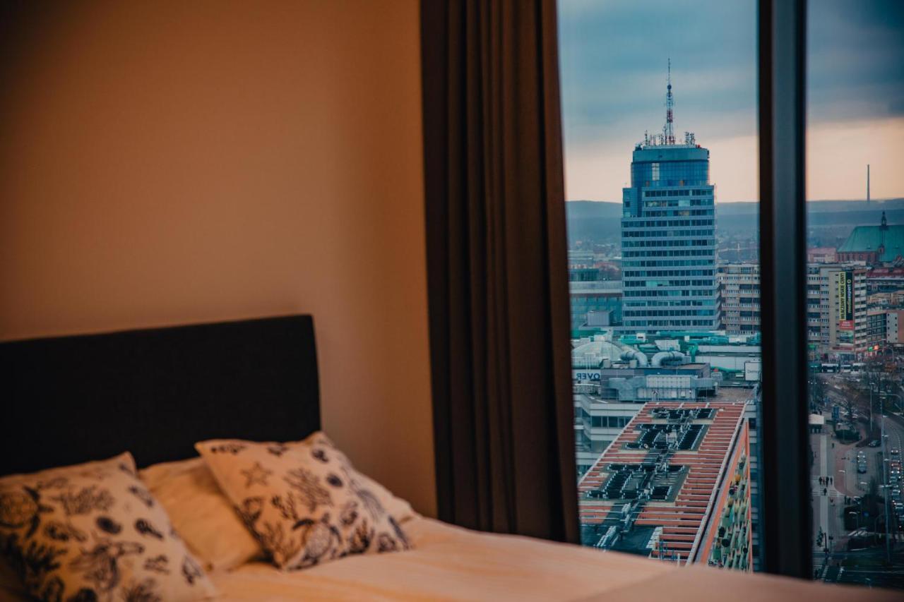 Jbhotels Apartament Premium Hanza Tower ชเตชชิน ภายนอก รูปภาพ